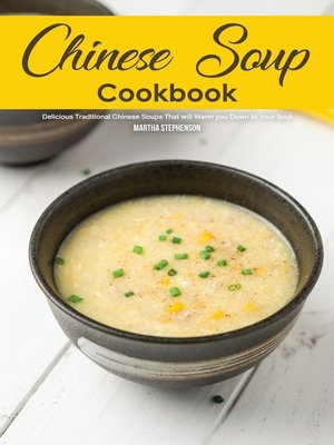 cover image of Chinese Soup Cookbook